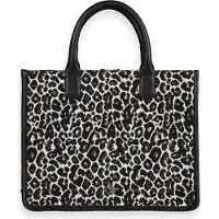 Scotch & Soda sac shopper sac à épaule Canvas Shopper Leopard multicolore