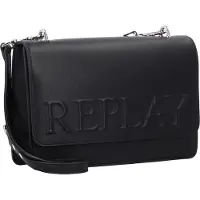 Replay sac à épaule bandoulière sac à épaule Crossbody Bag Black noir