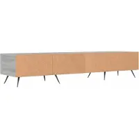 vidaXL Armoire TV Gris Sonoma 150x36x30 cm Bois composite