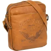 Mustang Cuir sac à épaule bandoulière Valencia Sion Shoulder Bag Cognac terracotta