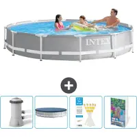 Intex Structure de piscine Prism Frame, modèle Rund - 366 x 76 cm - 5 pièces - SCB129