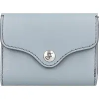 Fossil porte-monnaie Heritage Trifold Smokey Blue bleu clair