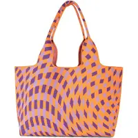 Oilily sac shopper Scarlett Shopper Knitwear Orange Crush multicolore