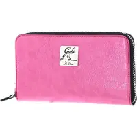 Gabs Cuir porte-monnaie GMONEY17 Naplak Silver Wallet Ciclamino rose