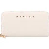 Replay porte-monnaie Zip Around Wallet Light Grey gris clair