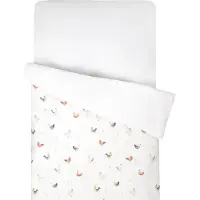 Sevira Kids Housse de couette GALLINA - 100 x 140 cm - Écru | par