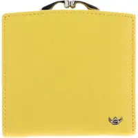 Golden Head Cuir porte-monnaie Madrid RFID Protect French Coin Purse Wallet Sun Yellow jaune