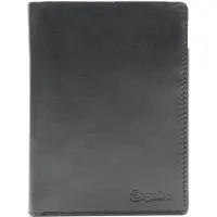 Esquire porte-monnaie New Silk Wallet High with Flap Black noir