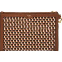 Fossil sac à poignet sac d’accessoires Gift Wristlet Multi Brown multicolore