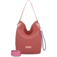 Fritzi aus Preußen sac à épaule sac à épaule bandoulière Wudy03 Canvas Hobo Bag Rusty rouge clair