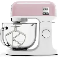 Kenwood KMX754APP, Robot de cuisine sur socle, Rose clair, Fonctionnalités : battre, mélanger, fouetter, pétrir, Capacité : 5 litres, Contrôle rotatif, Corps en métal