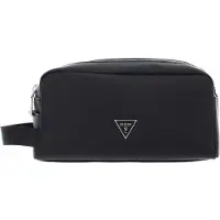 GUESS Trousse Guess torino saffiano Femme Noir