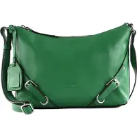 PICARD Cuir sac à épaule bandoulière Felicita Crossbody Bag Green vert