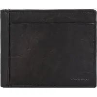 Fossil Cuir porte-cartes Neel Bifold With Flip ID Black noir