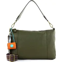 Gabs Cuir sac à épaule sac à épaule bandoulière Calliope Shoulderbag Military olive