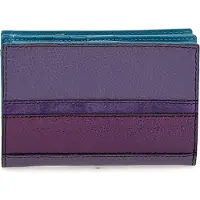 Gabs Cuir porte-monnaie GMONEY14 Ruga Hokusai Black Iris violet foncé