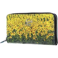 Gabs Cuir porte-monnaie GMONEY17 Zip Around Wallet Girasoli jaune