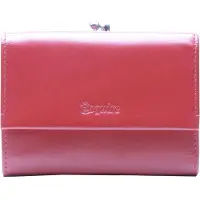 Esquire porte-monnaie Silk 02 Wallet Red rouge foncé