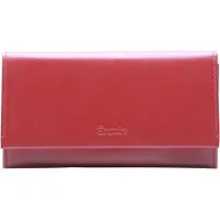 Esquire porte-monnaie New Silk Wallet Red rouge foncé