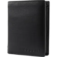 Bugatti Cuir porte-monnaie City Line RFID Coin Wallet Combi Style 13CC Black noir