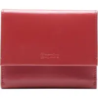 Esquire porte-monnaie Silk 02 Wallet Red rouge foncé