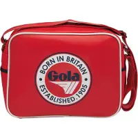 Gola sac à épaule Redford Classic Deep Red / White / Navy rouge
