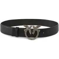 Pinko Ceinture LOVE BERRY H4 100120 A0F1-Z99O femme - Noir - L