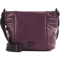 Suri Frey sac à épaule bandoulière Baggy Handbag With Zipper Purple pourpre