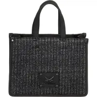 Sansibar sac à main sac à épaule bandoulière Mini Tote Bag Black noir
