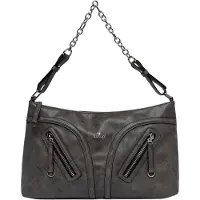 Replay sac à épaule sac à épaule bandoulière Shoulder Bag Washed Black anthracite
