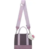 Fritzi aus Preußen sac à épaule bandoulière sac à main Izzy09 Canvas Hello Kitty Shopper Purple Cat violet foncé