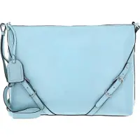 PICARD Cuir sac à épaule bandoulière Felicita Crossbody Bag Pool bleu clair
