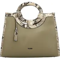 PICARD sac à main sac à épaule Savona Handbag Khaki vert multicolore