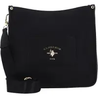 U.S. POLO ASSN. sac à épaule sac à épaule bandoulière Stanford Hobo Black noir