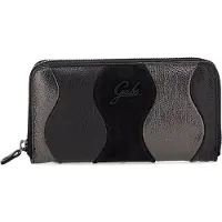 Gabs Cuir porte-monnaie GMONEY17 Momu Scultura Nero noir