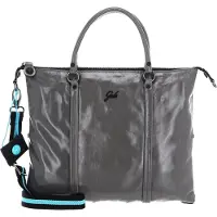 Gabs Cuir sac à épaule sac à épaule bandoulière G3 Plus TG Glass Tube Black Shoulder Bag Basalto gris