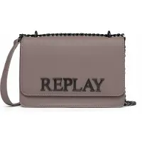 Replay sac à épaule bandoulière sac à épaule Crossbody Bag Taupe Gray