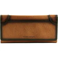 Bruno Banani Cuir porte-monnaie Wallet with Flap Cognac brun