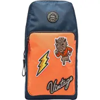 Fossil sac à épaule bandoulière Sport Sling Bag Patches orange bleu
