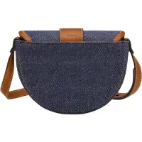 Fossil sac à épaule bandoulière Harwell Small Flap Crossbody Denim bleu