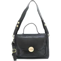 Chiemsee Cuir sac à épaule sac à épaule bandoulière Brisbane Shoulderbag Black noir