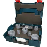 Bosch 2608594433 Jeu De Scies Cloches PRO 13 Pièces Multi Material PC Plus - 32, 41, 51, 73, 76, 83, 86 Mm