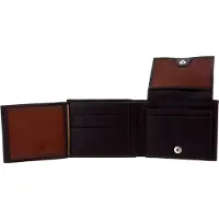 PICARD Cuir porte-monnaie Apache Trifold Kastanie brun