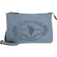 U.S. POLO ASSN. sac à épaule bandoulière Hailey Flat Crossbody Bag Light Blue bleu