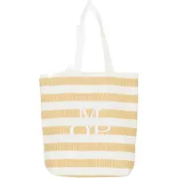 Marc O'Polo sac shopper Rikke Shopper White Coton blanc beige