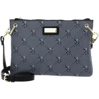 U.S. POLO ASSN. sac à épaule bandoulière Hampton Flat Crossbody Bag Black noir