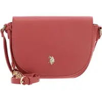 U.S. POLO ASSN. sac à épaule bandoulière Jones Flap Crossbody Radiant corail