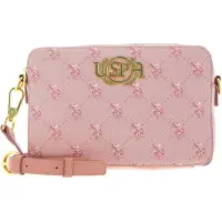 U.S. POLO ASSN. sac à épaule bandoulière Hampton Crossbody Bag Rose saumon