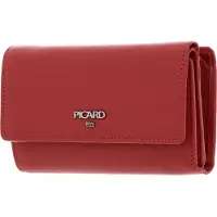 PICARD Cuir porte-monnaie Bingo Flap Wallet Melon corail
