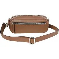 Cinque Cuir sac à main sac à épaule Diane Handbag Brown brun